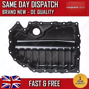 AUDI S3 8V 2013-2017 2.0 16 VALVE ENGINE OIL SUMP PAN WITH SENSOR HOLE - Picture 1 of 4