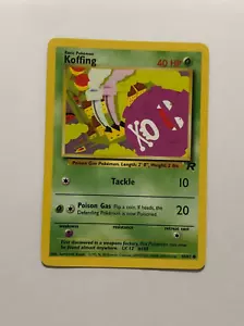 Pokemon Card Team Rocket Koffing 58/82 Near Mint - Picture 1 of 3