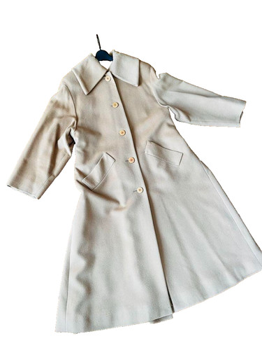 Cappotto lungo CELINE 40 beige donna