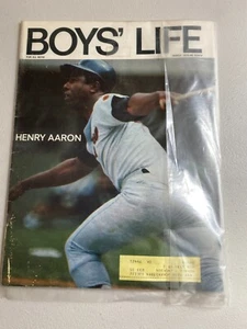 Boys' Life Magazine March 1972 Henry Hank Aaron Cover Baseball - Picture 1 of 2