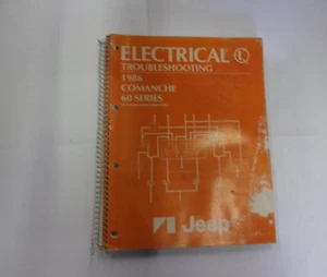 Jeep Comanche 1986 diagrama de cableado eléctrico - Imagen 1 de 8