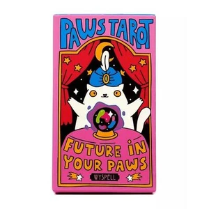 Paws Tarot: Future in Your Paws Mini Tarot Deck. Full 78 Card Deck - Picture 1 of 5