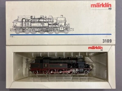 Märklin H0 3109 Dampflokomotive T18 K.P.E.V. OVP - Bild 1 von 2