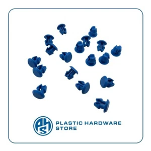Rivetti Bottoni plastica fissaggio Targa Auto/Moto - Blu - 50PZ - PHS - Imagen 1 de 3