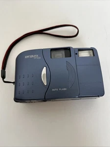 Rare Blue ARGUS FF330 Automatic 35mm Camera Auto Flash Vintage LCD Film Counter - Picture 1 of 14
