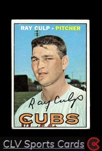 Baseball sports Topps Ray Culp Chicago Cubs Very Good - Picture 1 of 2
