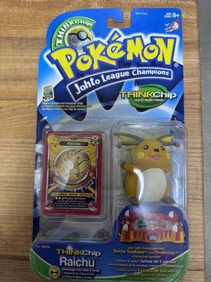 Figura de juguete Raichu Think Chip Battle Stadium Hasbro Pokemon 2000 en caja Foto 1 de 4