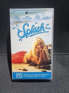 Splash VHS, 1983 Comedy Tom Hanks, Daryl Hannah PAL Australia Untested - Picture 1 of 5