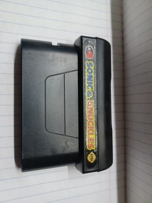 Cartucho auténtico Sonic & Knuckles (Sega Genesis) con solapa - probado funcionando Foto 1 de 4