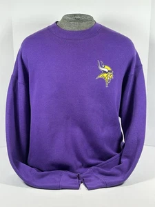 Vintage Minnesota Vikings Sweatshirt Salem Sportswear Tag Herren XXL Lila 1990s NFL - Bild 1 von 5