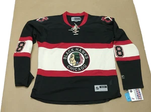 Chicago Blackhawks Patrick Kane #88 Jersey Reebok  Womens Large Retro Alternate - Picture 1 of 9