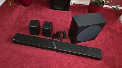 Soundbar Samsung Harman/Kardon HW-Q90R 7.1.4 Dolby Atmos Schwarz TOP - Bild 1 von 4