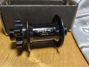 Hope Pro 2 Front 100x15mm Hub, Or 100x9 QR, 6BOLT ROTOR 32 HOLE NEW Non Boost Wp - Picture 1 of 6