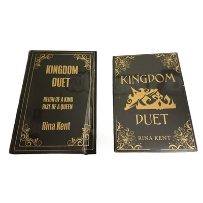 Kingdom Duet by Rina Kent Books for Days Crate Special Edition Overlays BFDC - Image 1 of 2