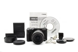 Canon EOS M3 24.0MP Digital Cameraw EVF-DC1 Viewfinder set JPN [Exc+++] #2460421 - Picture 1 of 14