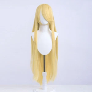 Parrucche Cosplay - 100cm Blonde Frangia Generica Liscia - Picture 1 of 1