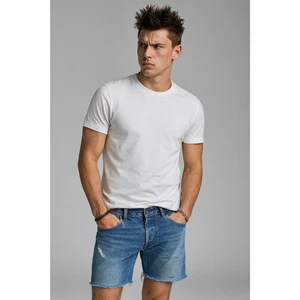 Diesel Blue Made in Italy Cut Off Jeansshorts Herren Größe 33 - Bild 1 von 11