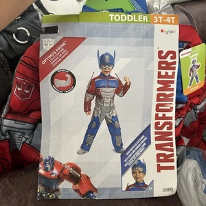 Transformers Optimus Prime Kinder Halloween Kostüm Gr. 3T-4T - Bild 1 von 1