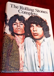 ROLLING STONES COMPLETE - 180 SONGS/PHOTOS/LYRICS - RARE HARDBACK BOOK - 1981. - Picture 1 of 4