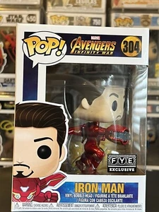 Funko Pop! Vinilo: Marvel - Iron Man (Desenmascarado) - Para tu entretenimiento (FYE)... - Imagen 1 de 6