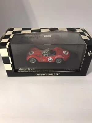 Maserati Tipo 61  LA Times/mirror GP For Sports Cars Riverside 1960 Carol Shelby - Photo 1/3