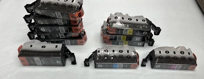 Lote 11 JUEGO DE CARTUCHOS DE TINTA ORIGINALES CANON PIXMA PGBK 225 CLI-226 C M Y BK OEM Foto 1 de 4