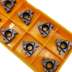 10PCS 22ER N60 3.5-5mm carbide insert thread insert 22ER Lathe Turn Tool For SER - Picture 1 of 4