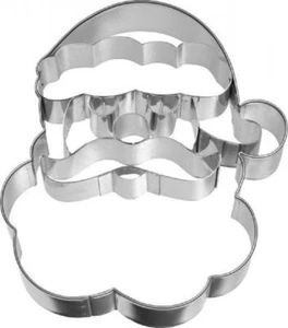 Ausstechform Weihnachtsmann Gesicht 10,5 cm Birkmann Plätzchen Backen Nikolaus - Bild 1 von 4