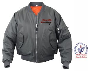 Xtra 300 Aerobatic Aircraft MA-1 Jackets full embroidered back &crest