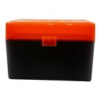 BERRY'S PLASTIC AMMO BOXES (5) ORANGE 50 Round 270 / 30-06 / and More calibers