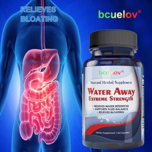 Water Away Pillen Maximale Stärke - Pflanzliche harntreibende Pillen zur Wasserretention - Bild 1 von 15