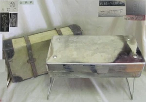 WWII ORIGINAL GERMAN WEHRMACHT DAK TROPICAL FIELD SURGICAL MEDICAL SET RARE - Picture 1 of 24