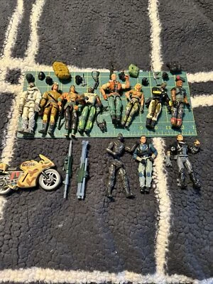 LOTE VINTAGE 2000 GI JOE Duke Army Arah Hasbro + accesorios Foto 1 de 4