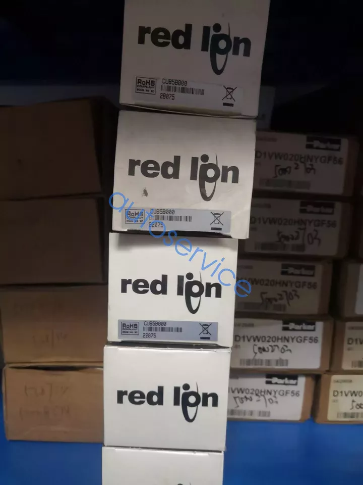 Red Lion CUB5B000 Miniature Electronic 8 Digit Dual Counter  By Fedex or DHL - Image 1 of 1