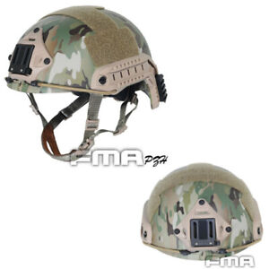 FMA Hunting FAST Helmet Multicam M/L L/XL OPS Paintball Airsoft TB460