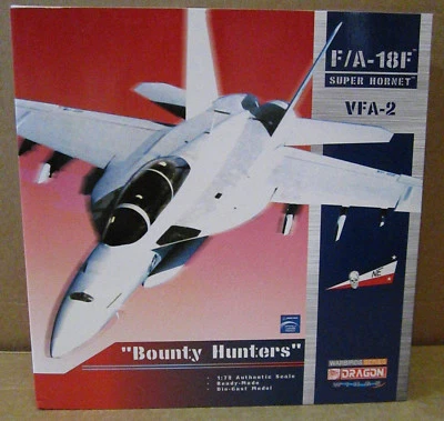 Dragon F/A-18F Super Hornet VFA-2 “Bounty Hunters” USS Navy Abraham Lincoln 1:72 - Image 1 of 4