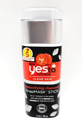 Yes To Tomatoes Detoxifying Charcoal SnapMask Stick for breakout-prone skin - Image 1 of 2
