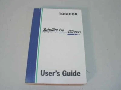 Toshiba Satellite Pro 420 Series User's Guide C351-0596M1 - Image 1 of 3