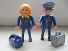 Playmobil-Pilot und Stewardess