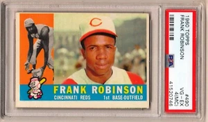 1960, TOPPS, FRANK ROBINSON, CARD # 490, PSA 4 - Bild 1 von 1