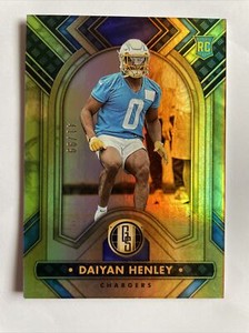2023 panini gold standard Daiyan Henley Rookie card /99 Los Angeles Chargers