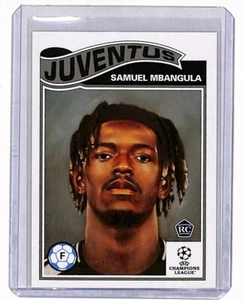 Samuel Mbangula 2024 Topps UEFA Living #737 Rookie RC Juventus - Menge - Bild 1 von 1