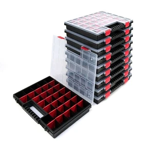 1er-10er Set Sortimentskasten Sortierbox Sortierkasten Schraubenbox Toolbox - Bild 1 von 29