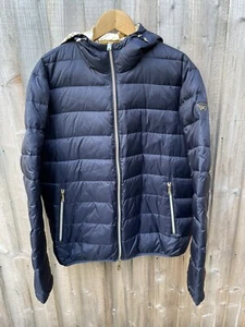 Emporio Armani Reversible Padded Down Jacket Coat 56 (XL) Brand New With Tags - Picture 1 of 10