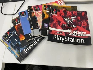 PS1 PlayStation 1 GAME Manual Booklet only NO GAME DISC - Foto 1 di 1