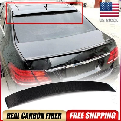 Alerón techo trasero carbono real 10UP REAL para Mercedes Benz W212 E300 E350 E63 Foto 1 de 4