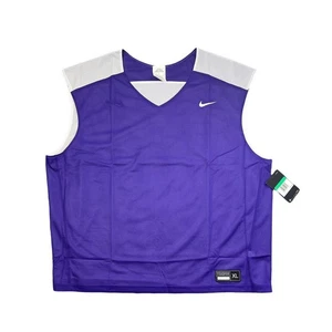 Nike Men's Purple & White Stock Reversible Pinnie Size Extra Large XL New - Picture 1 of 6