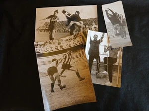 Epic Lot of 4 Original Vintage Football Photos (1960-1969) | PEÑAROL Legends - Picture 1 of 9