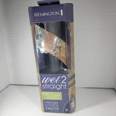 Remington Wet 2 Straight 1”Wide Flat Iron Wet or Dry Hair New Sealed S-7230 - Image 1 of 4