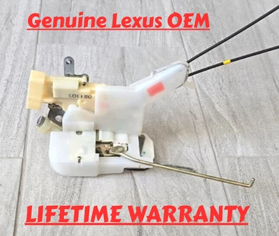 GARANTÍA DE POR VIDA 1999 a 2003 Genuino Lexus RX300 OEM Actuador de cerradura de puerta delantera izquierda Foto 1 de 4